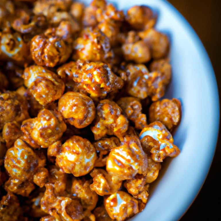 Irresistible Baked Caramel Corn for Snack Lovers