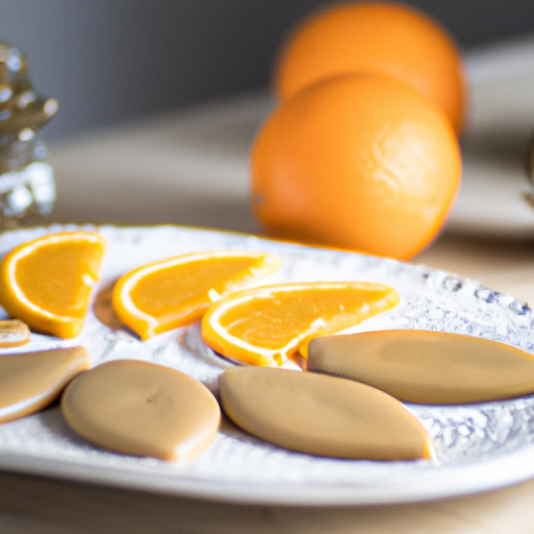 Irresistible Ginger Cookies with Zesty Orange Drizzle