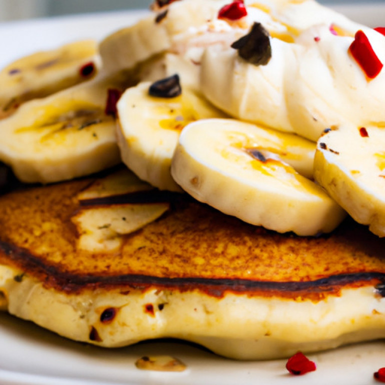 Ultimate Fluffy Banana Pancakes with a Decadent Twist