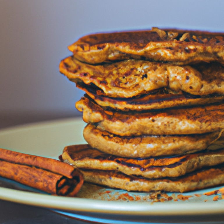 Delicious Cinnamon Oat Pancakes: A Hearty Breakfast Treat