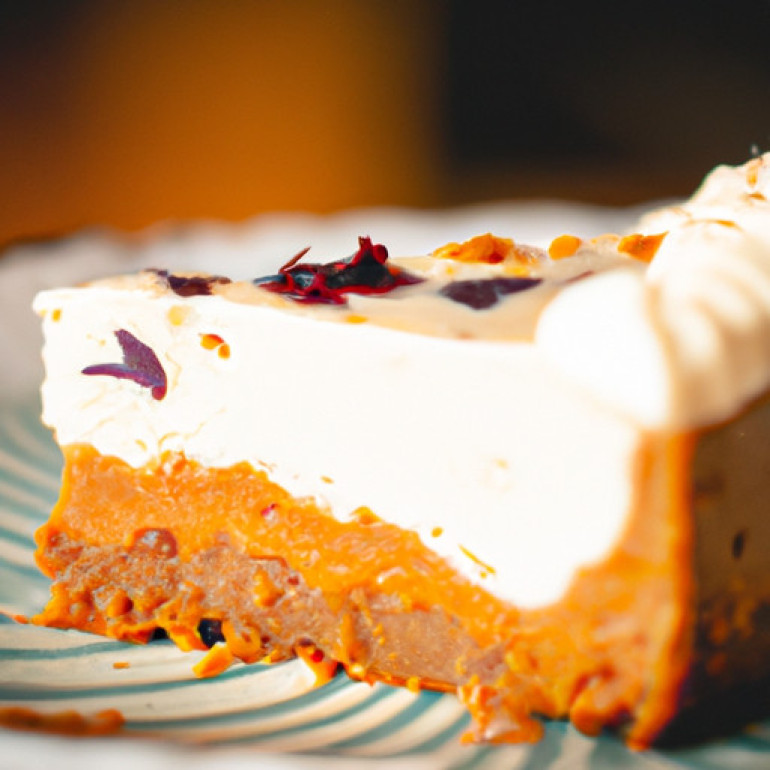 Delectable Sweet Potato Cheesecake - A Heavenly Dessert Delight