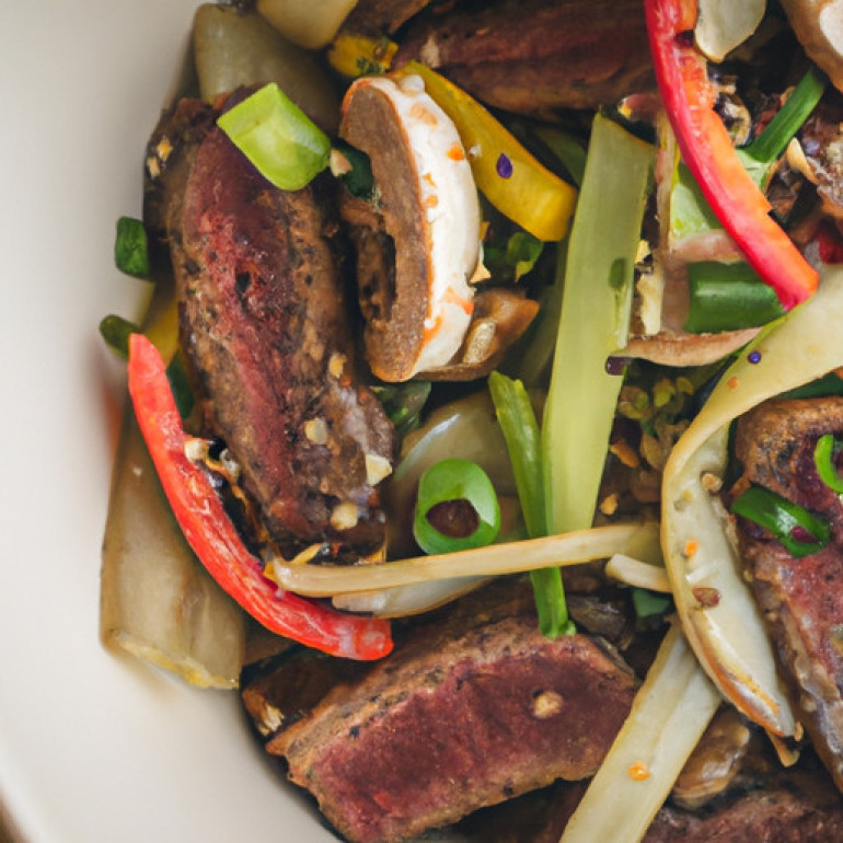 Savory Beef and Veggie Stir-Fry: A Wholesome Twist