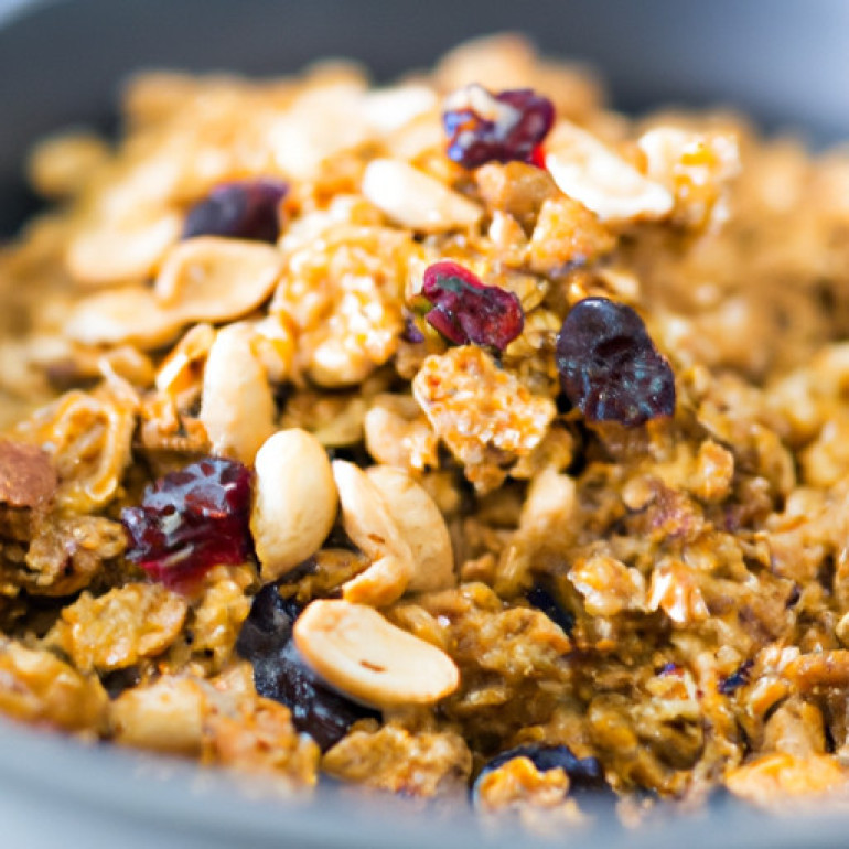 Delectable Peanut Butter Granola Recipe for a Gourmet Breakfast