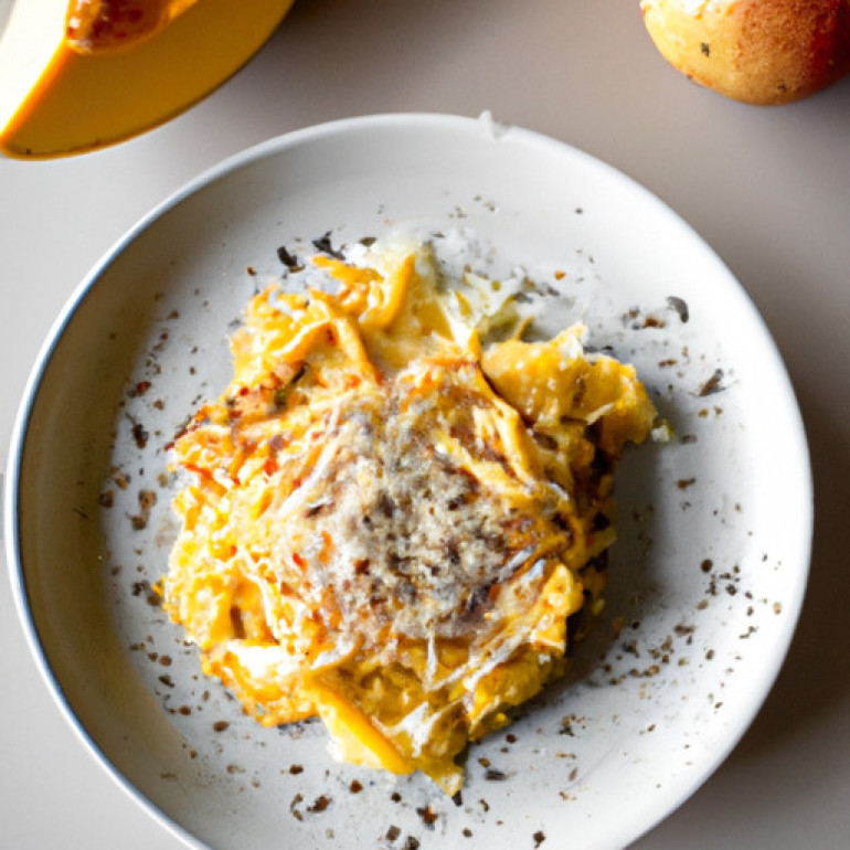 Deliciously Spiced Apple Cinnamon Spaghetti Squash Recipe