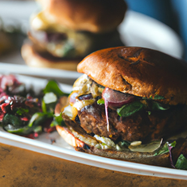 Savory Southern Barbecue Burgers Recipe