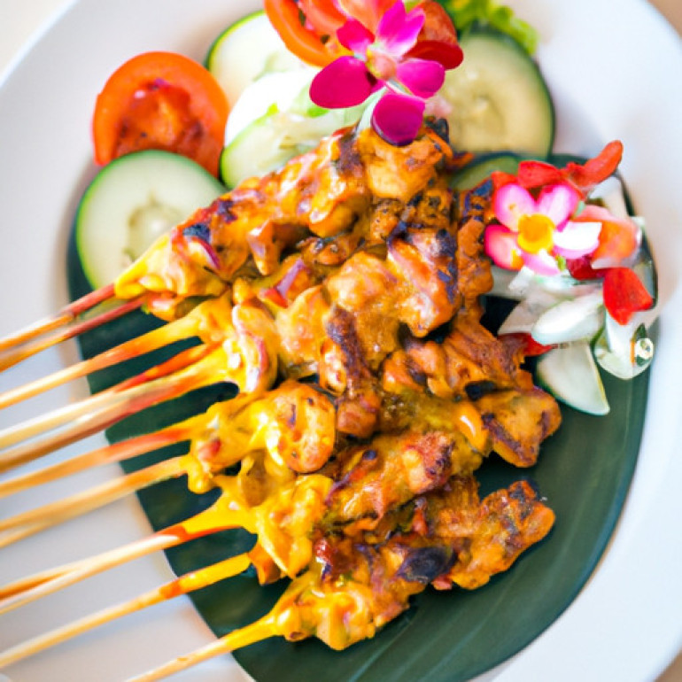 Savory Malaysian Chicken Skewers: A Flavorful Delight