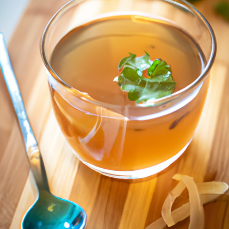 Golden Kombucha Hot Buttered Cocktail Recipe