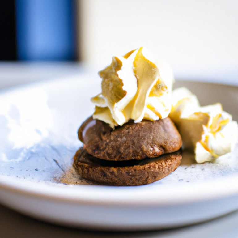 Irresistible Spiced Gingerbread with Fluffy Maple Cream