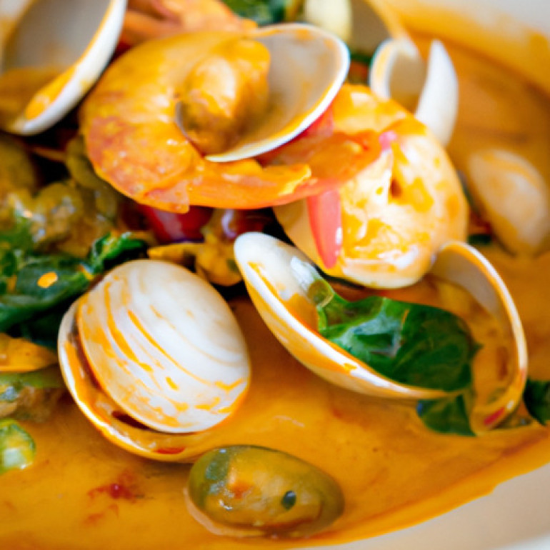 Savory Thai Seafood Curry: A Flavorful Delight