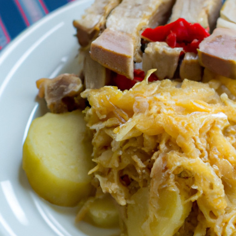 Hearty Pork and Sauerkraut Delight