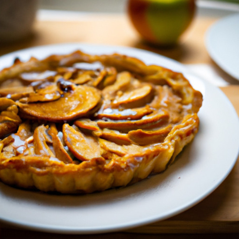 Savory Apple Tart with Rich Brown Butter Flavor