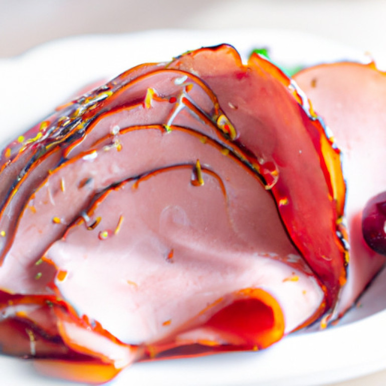 Irresistible Bourbon Honey Glazed Ham - A Sweet and Spicy Twist!