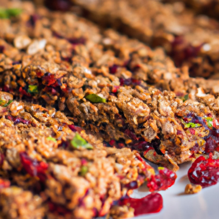 Irresistible Cranberry Nut Oatmeal Bars: A Nutty Twist on Classic Granola