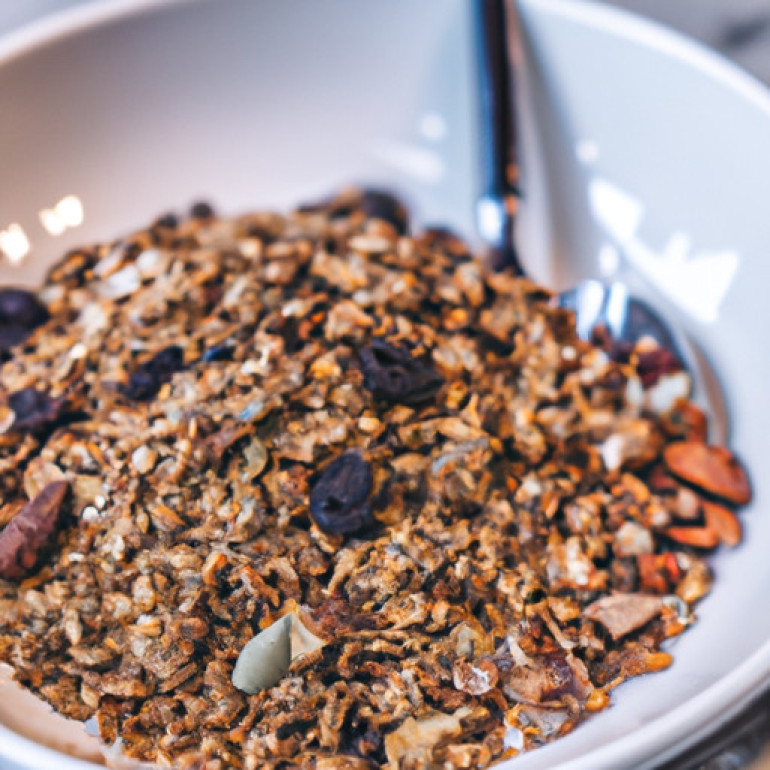 Decadent Mocha Infused Granola Crunch