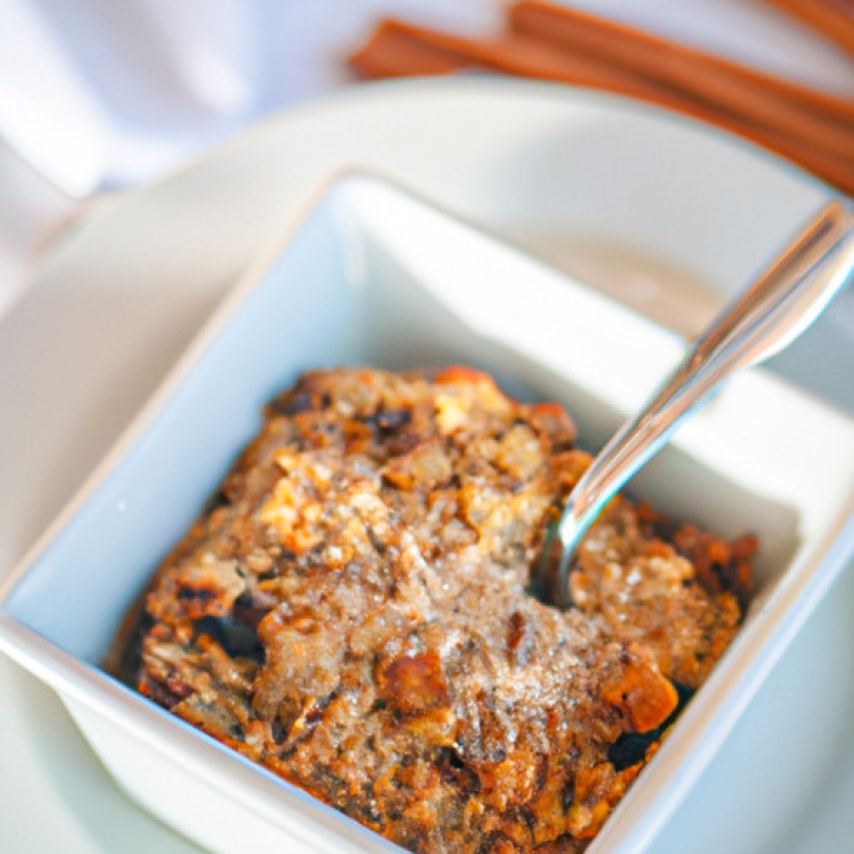 Delicious Apple Spice Baked Oatmeal: A Nutritious Twist