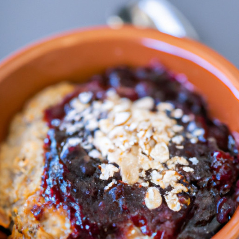 Savory Baked Oatmeal for Nutritious Energy