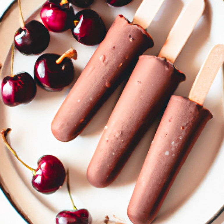 Decadent Cherry Chocolate Popsicles: A Sweet Delight!