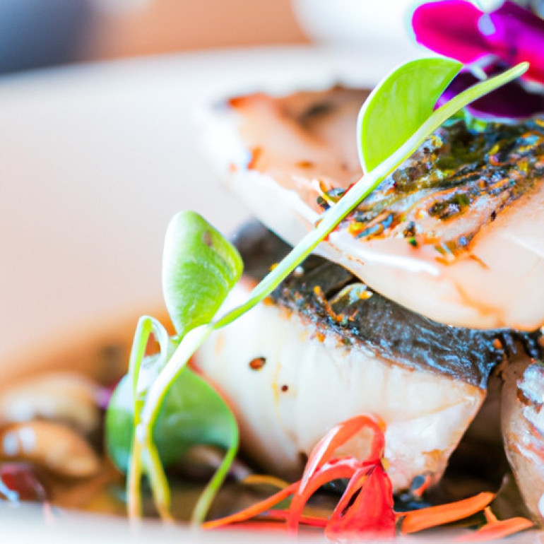 Succulent Glazed Black Cod with a Tangy Twist