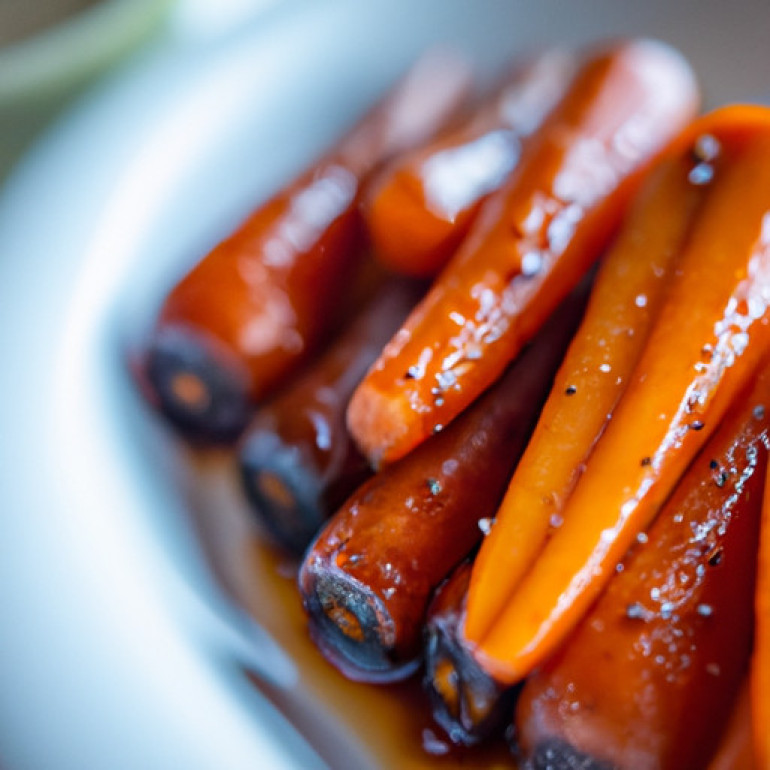 Savory Balsamic Glazed Carrots Recipe