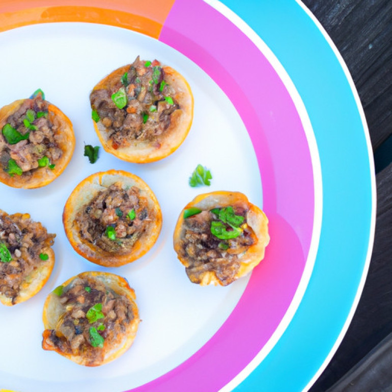 Savory Cupcakes for Meat Enthusiasts