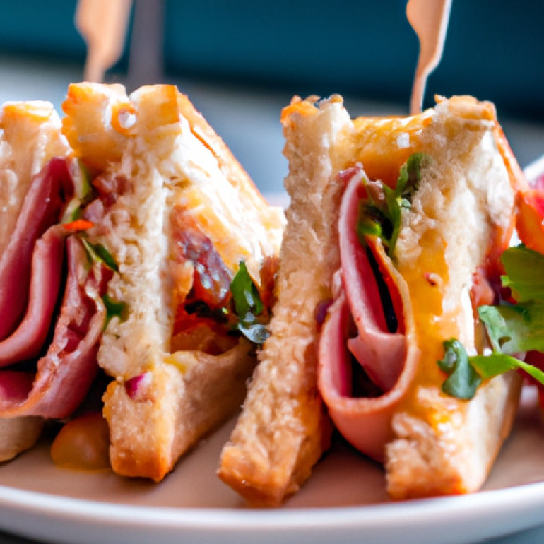 Irresistible Hot Ham Sandwiches with a Sweet Twist