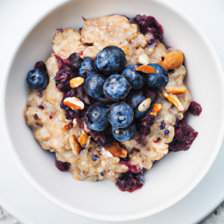 Irresistible Blueberry Crunch Oatmeal Recipe