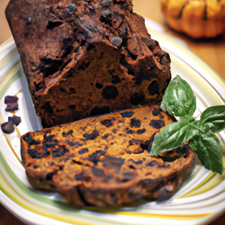Irresistible Chocolate Pumpkin Bread with a Boozy Twist
