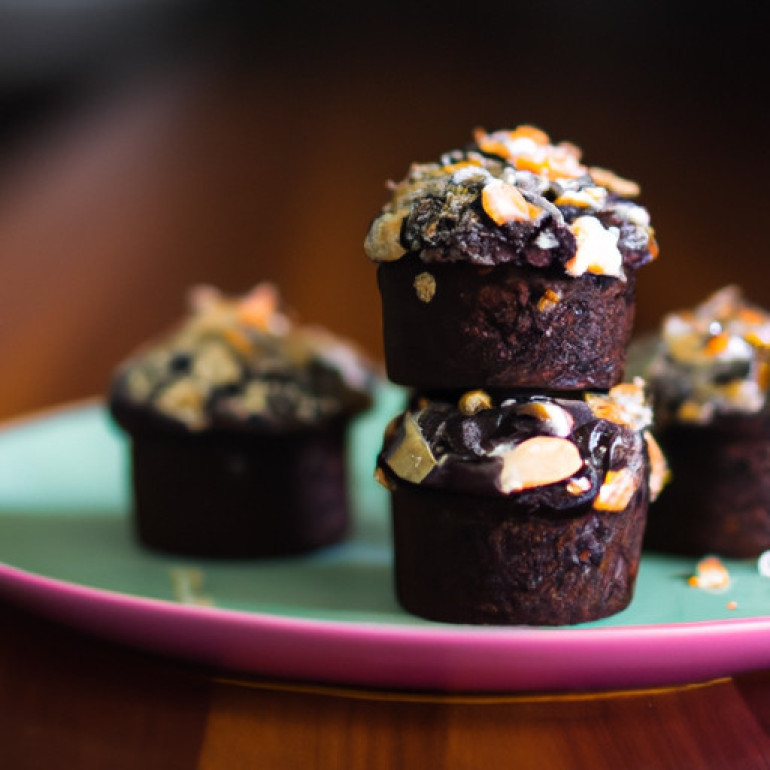 Decadent Chocolate Breakfast Muffins: A Nutritious Twist