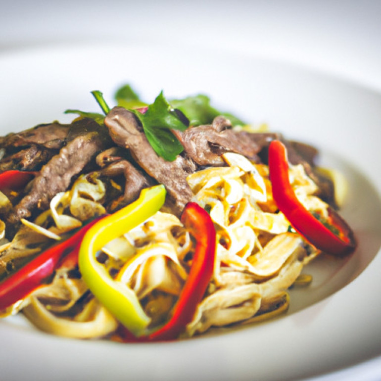 Savory Beef Paprika Noodle Delight
