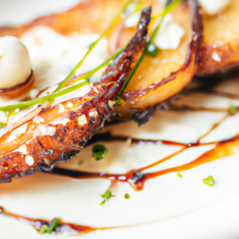 Irresistible Potato Latkes with Caramelized Pears and Goat Cheese Drizzle