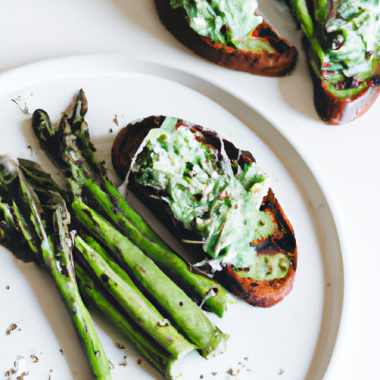 Delicious Asparagus Blue Cheese Avocado Toast Recipe