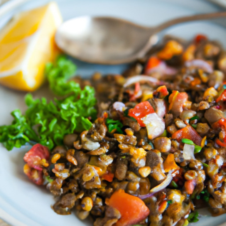 Delicious Warm Lentil Salad Recipe: A Speedy and Satisfying Dish by Sarah