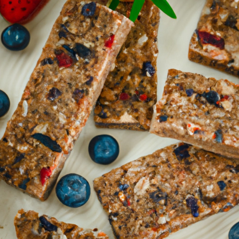 Delicious Vegan Granola Bars with a Sweet & Tangy Twist