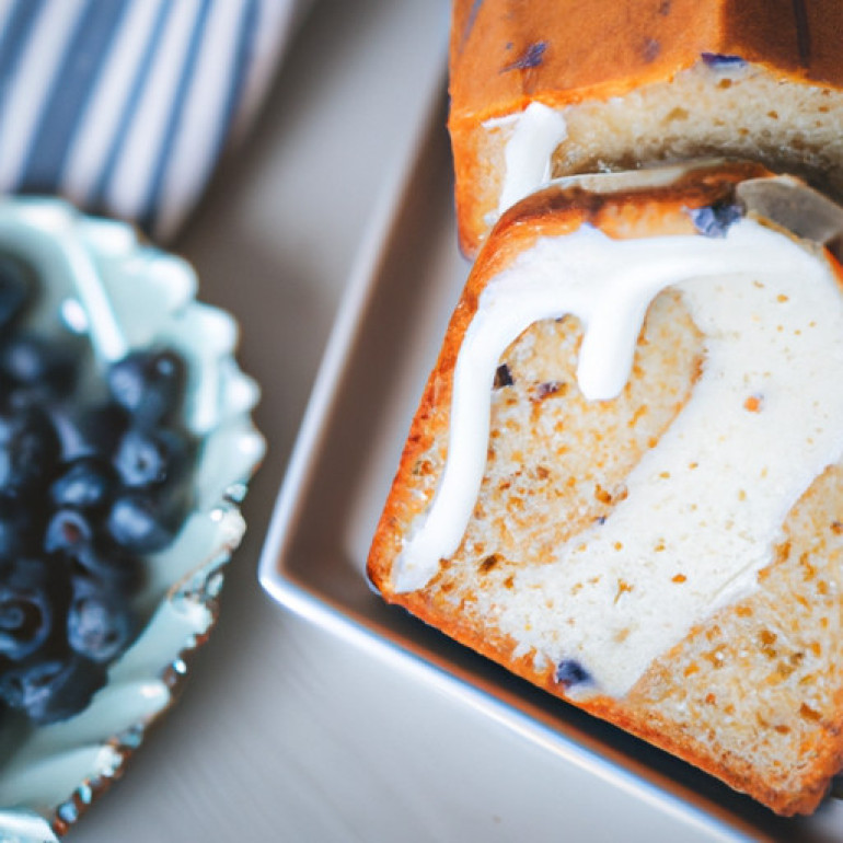 Irresistible Blueberry Yogurt Cake: A Burst of Sweetness