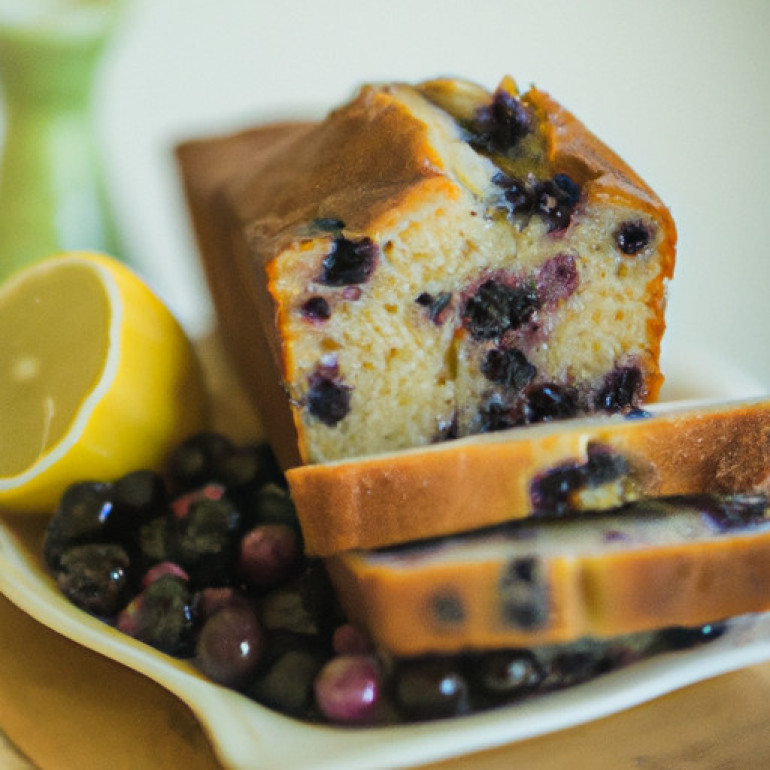 Heavenly Lemon Blueberry Bread Recipe