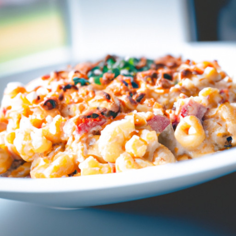 Savory Ham and Macaroni Casserole: A Comforting Dish to Savor
