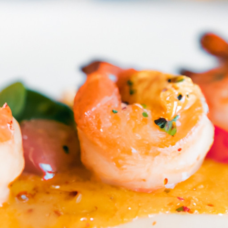Succulent Apricot Shrimp Delight