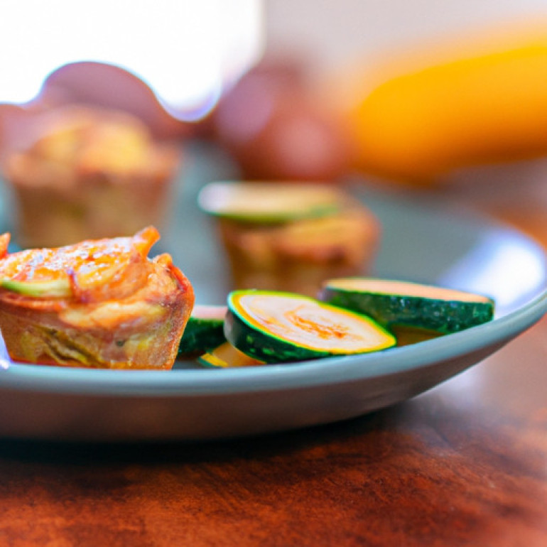 Delicious Veggie Muffins: Sweet Potato & Zucchini Blend