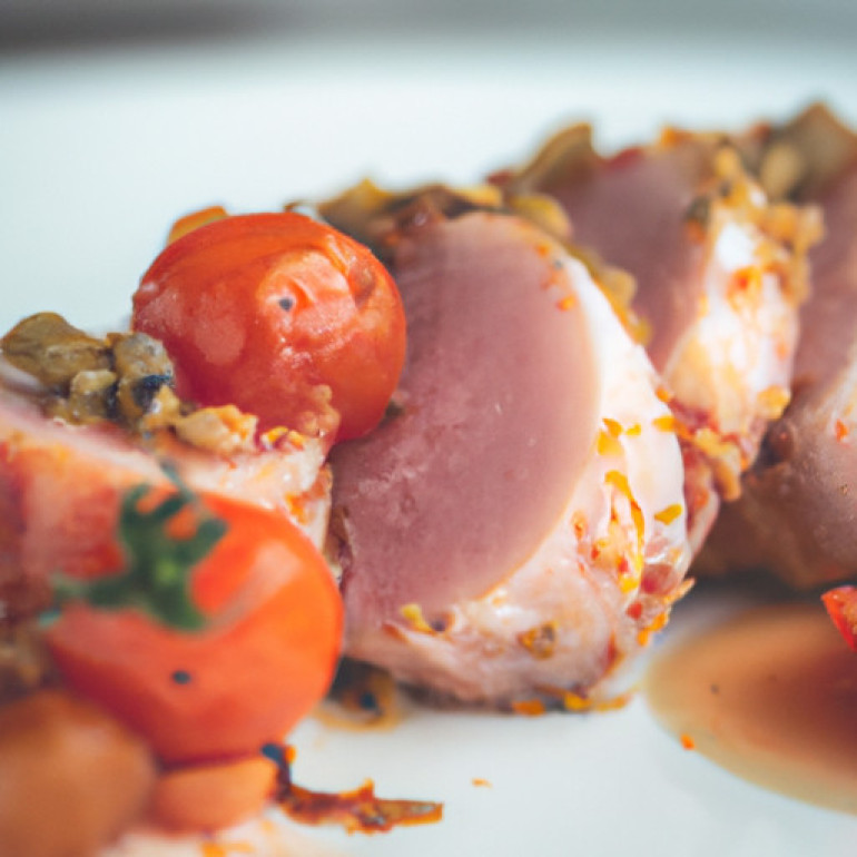 Irresistible Sweet & Spicy Ham Steak Delight