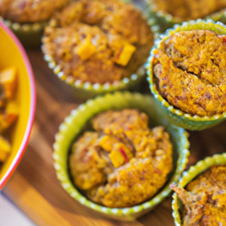 Deliciously Savory Pumpkin Muffins - Gluten-Free Recipe
