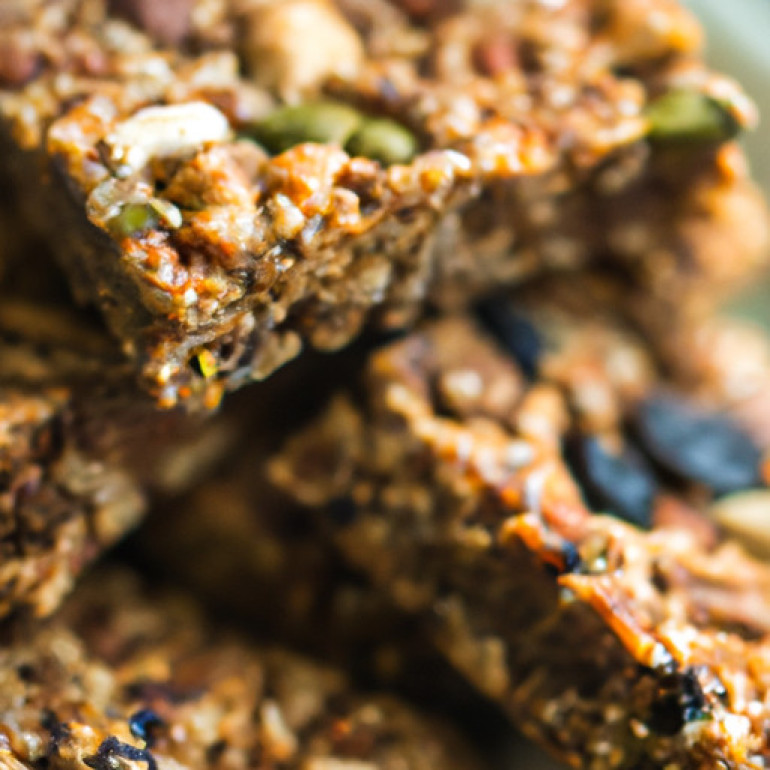 Irresistible Nutty Oatmeal Fudge Bars
