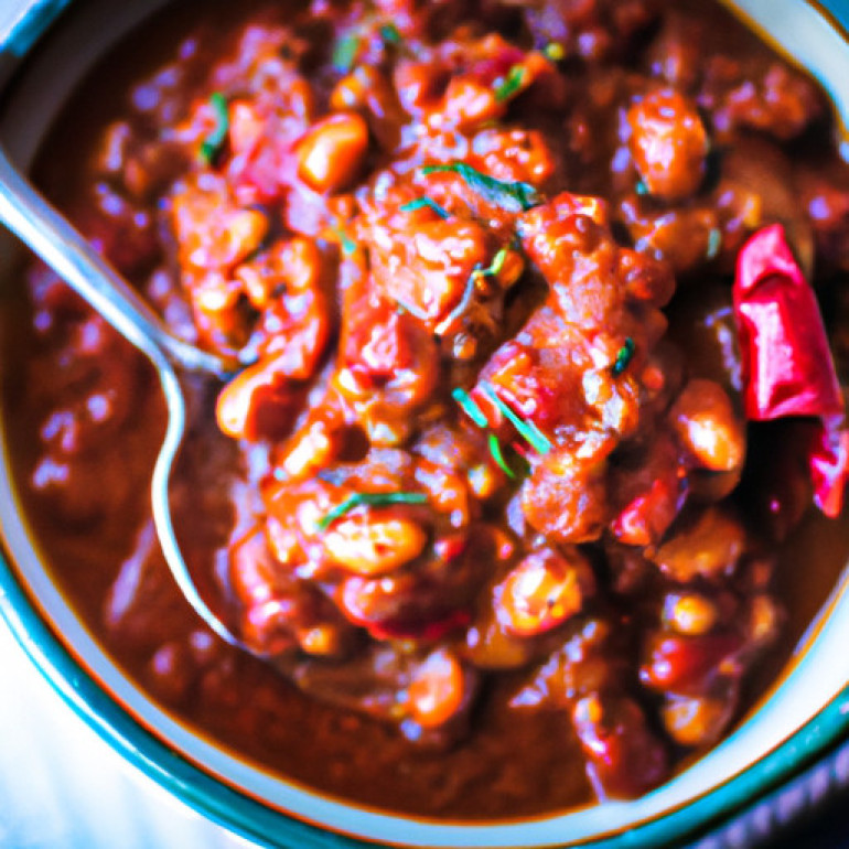 Savory Showdown Chili: A Political Palate Pleaser