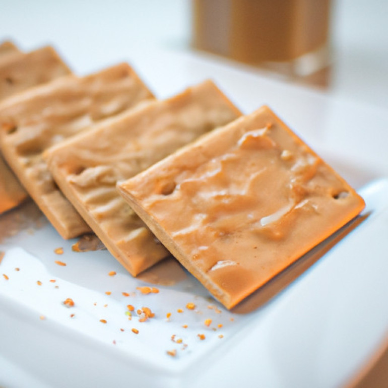 Decadent Caramel Infused Graham Crackers Recipe
