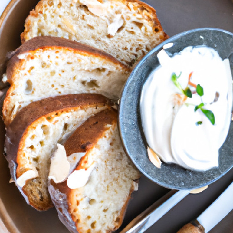 Delicious Cream Cheese Almond Bread: A Savory Twist