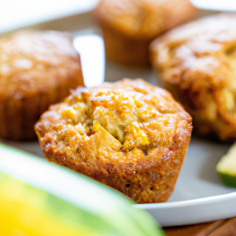 Delightful Apple Zucchini Muffins Recipe