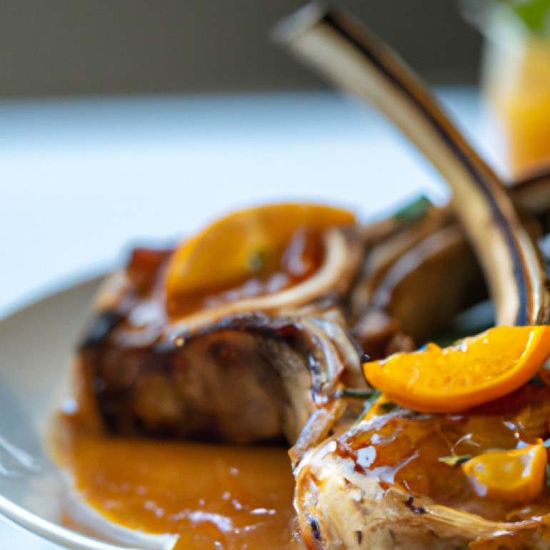 Divine Bourbon Glazed Pork Chops with Apple Cider Twist