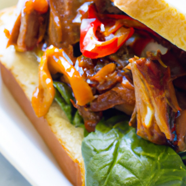 Succulent Pulled Pork Delight: A Tasty Sandwich Recipe