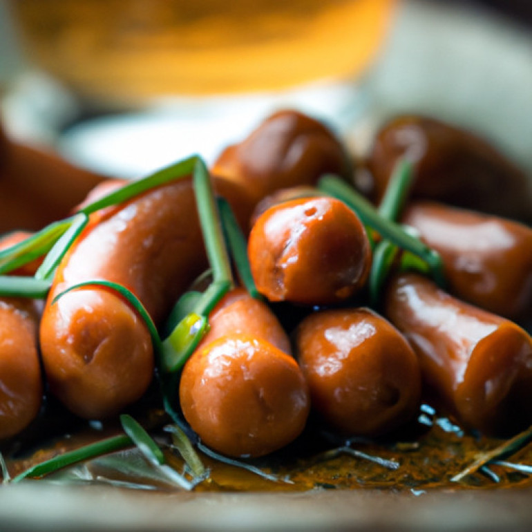 Bourbon Glazed Mini Sausages: A Flavorful Twist!