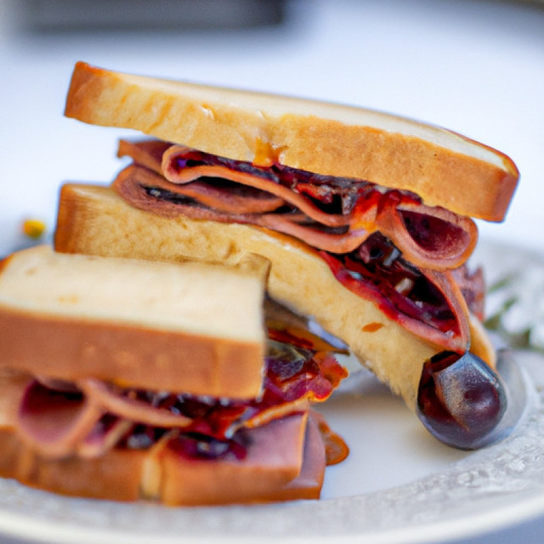 Ultimate Game Day Grape BBQ Ham Sliders