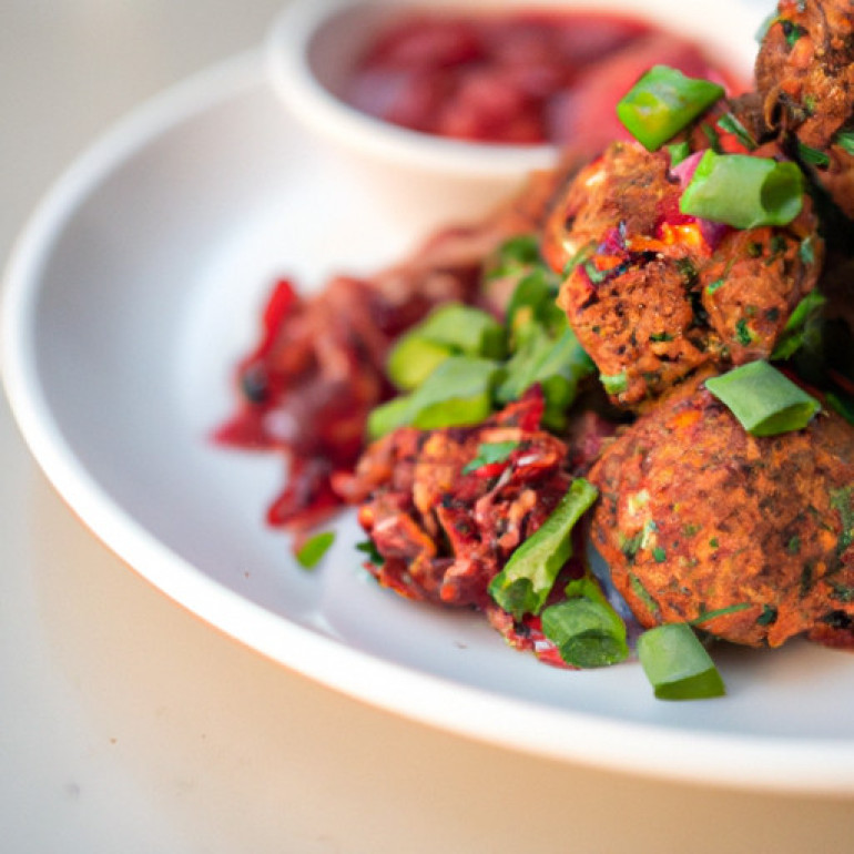 Delicious Chipotle Cranberry Meatballs Recipe